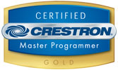Gold Certified Crestron Master Programmer